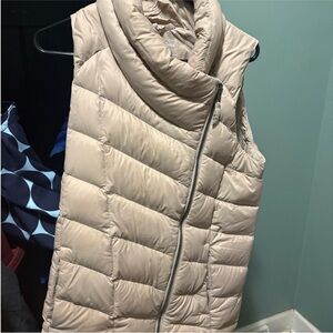 L.L. Bean Tan Puffer Vest